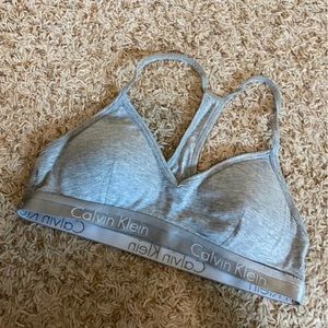 Calvin Klein Racerback Bralette with Liner Pads